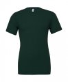 Heren T-shirt Bella Triblend Crew Neck 3413 Emerald Triblend